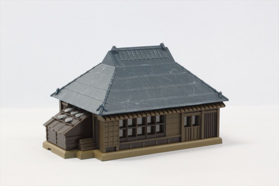 S025-2 トタン屋根農家 紺