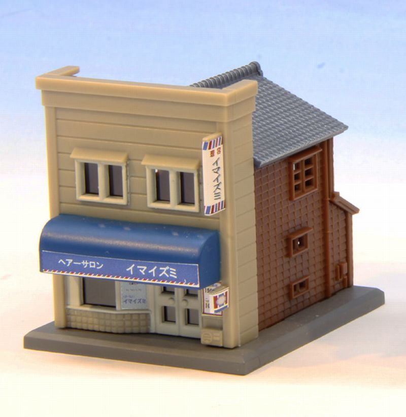 S039-1 商店A ベージュ/青