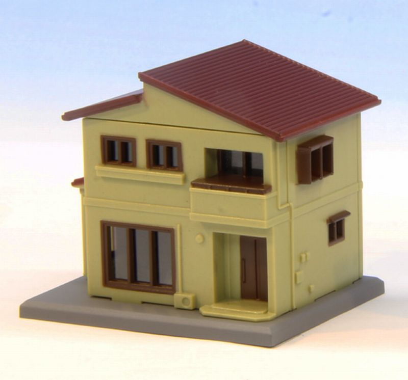 S043-1 二階建住宅B ベージュ