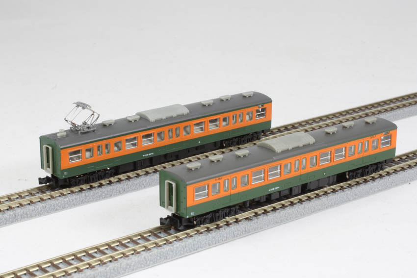 T001-2 国鉄113系2000番代 湘南色 2両増結セット