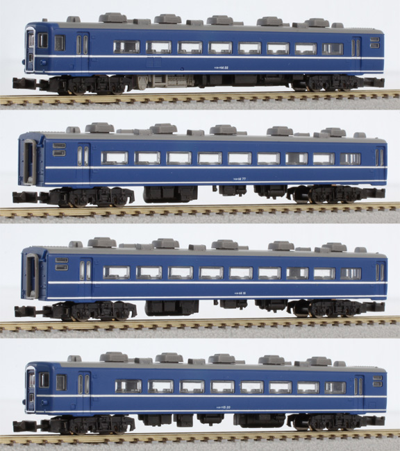 T006-1 国鉄 14系 特急形客車 4両基本セット