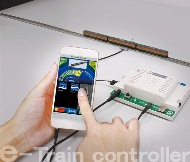 鉄道模型　DCCコントローラー(ロクハン　eトレインコントローラー) e-トレイン コントローラー[e-Train controller c005