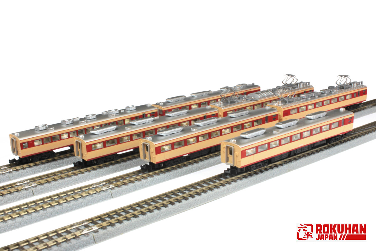 T030-2 国鉄485系特急形電車 初期形 ひばり 国鉄色 7両増結セット