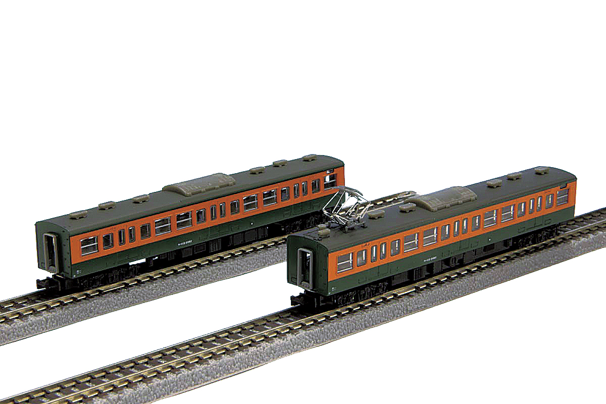 T001-3 国鉄113系2000番代 湘南色 2両増結セット
