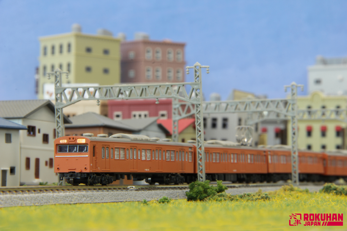 T022-8 国鉄103系 オレンジ 中央線タイプ 3両増結セット