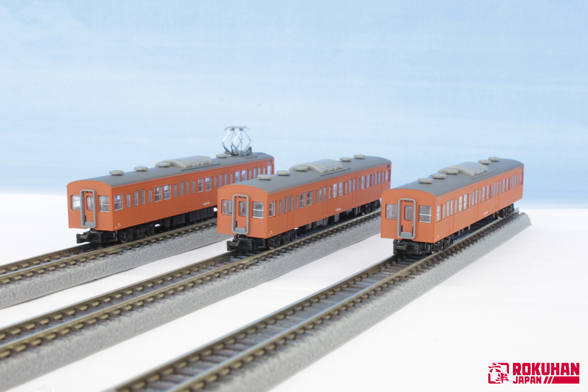 T022-8 国鉄103系 オレンジ 中央線タイプ 3両増結セット