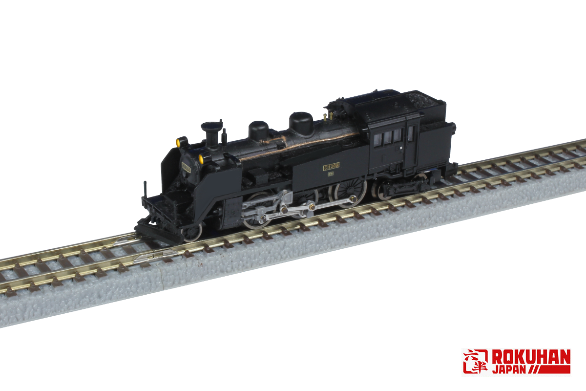 T019-8 国鉄 C11 蒸気機関車 209号機 北海道2灯タイプ